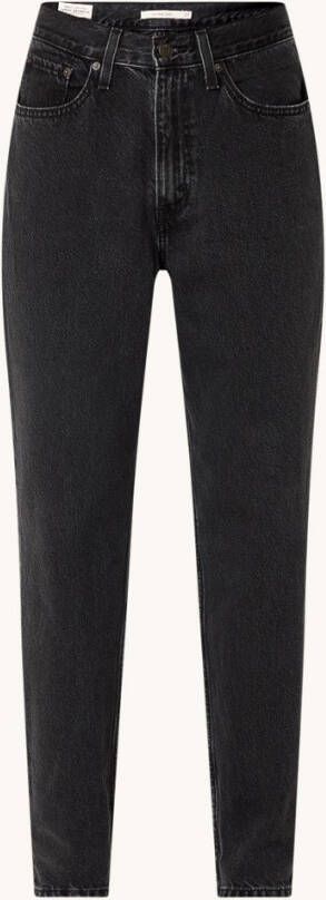 Levi's 80's high waist tapered mom jeans met gekleurde wassing