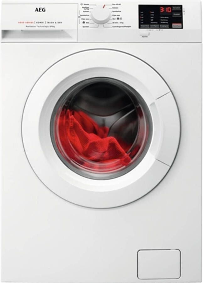 AEG 6000 serie OneGo Condensatie Was droogcombinatie 8 kg L6WBN86JW