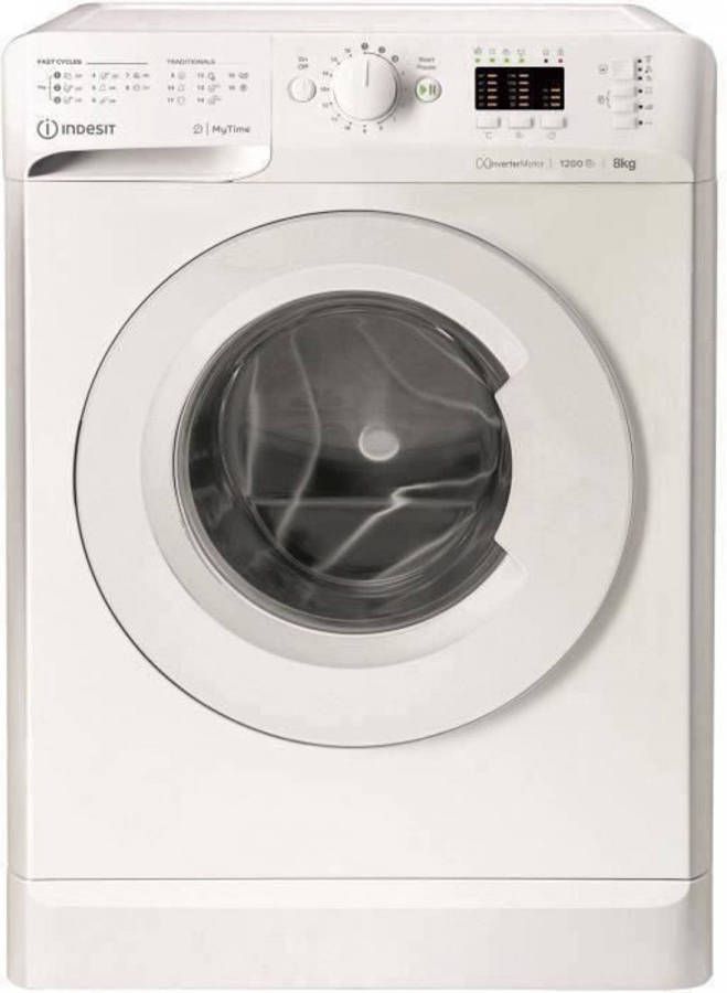 Indesit Mtwa81283weu My Time Wasmachine Vooraan 8 Kg 1200trs A +++ Wit