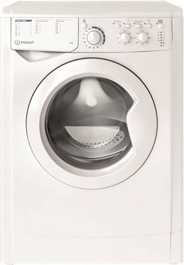 Indesit Wasmachine Ewsc 61251 W Eu N