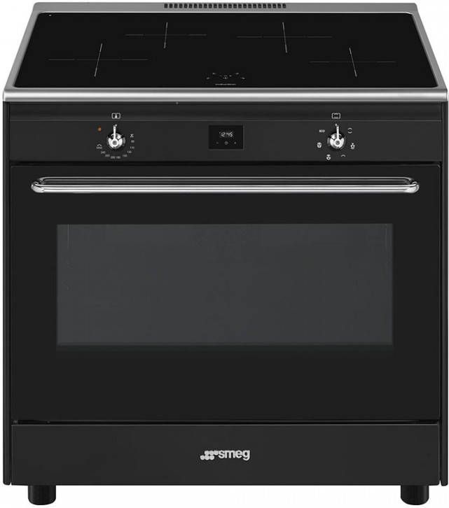 Smeg CG90IANT9 Inductie fornuis Antraciet
