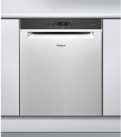Whirlpool WUC 3C24 P X vaatwassers 60 cm Roestvrijstalen effect