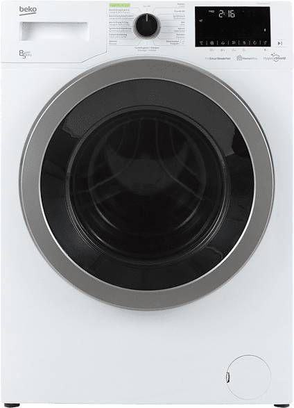 Beko HTV8736XSHT HygieneShield wasdroogcombinatie