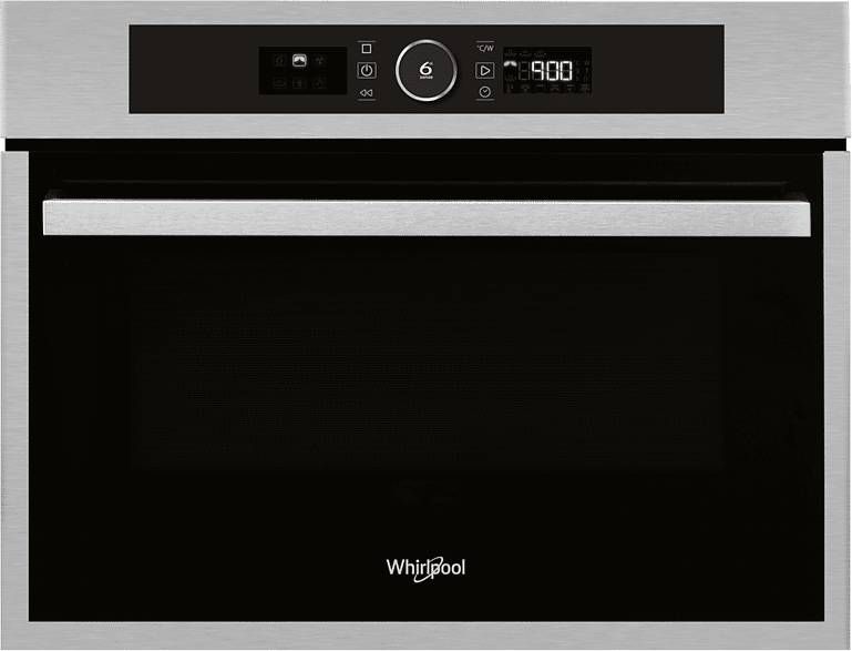 Whirlpool AMW 9607/IX Inbouw combi magnetron Zilver