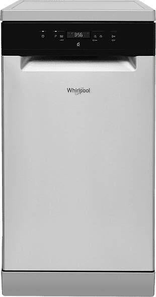 Whirlpool WSFC 3M17 X Vaatwassers 45 cm Zilver