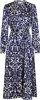 Neo Noir Blauwe Maxi Jurk Cilian Flower Blur Dress online kopen