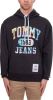 Tommy Jeans Tie Dye logo print sweatshirt , Zwart, Heren online kopen
